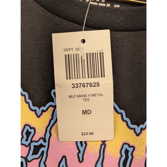 NWT Hot Topic My Little Pony Mane Six Girls T-Shirt size M - Picture 5 of 6